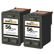 2PK Replaces HP 56 Black Ink Cartridge OfficeJet 4110 4215 5505 5510 5600 picture