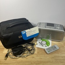 HP Photosmart 475 Compact Photo Printer with Chord, Remote, Carry Case. Untested picture