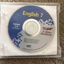 Homeschool English 7 set complete Curriculum  lessons  1-108 a b e k a  picture