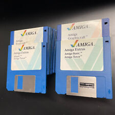 20 assorted AMIGA Computer Floppy Disks For 1000 500 2000 3000 4000 - READ Desc picture