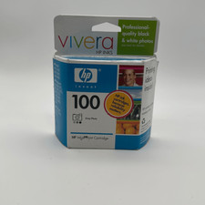 HP Vivera 100 Ink Gray Photo Inkjet Print Cartridge *NEW* Expired May 2007 picture