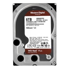 for Western Digital WD 6TB Red Plus NAS SATA HDD Internal Hard Drive WD60EFPX picture