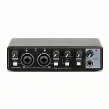 USB Audio Interface Professional Audio Interface with Loopback Bus-Powered picture