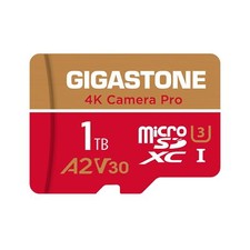 [5-Yrs Free Data Recovery] Gigastone 1TB Micro SD Card, 4K Camera Pro, R/W up... picture