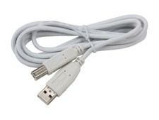 Coboc USB-6-AB-W White USB 2.0 A Male to B Male Cable picture