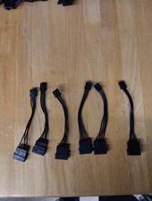 Corsair 4-Pin Molex to Floppy Drive 4-Pin Female Power 14CM picture