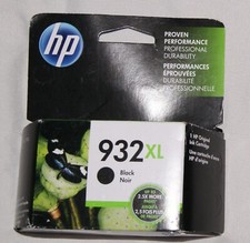 HP 932 XL black printer ink cartridge new NIP NIB picture