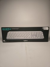 Logitech MX Keys S Wireless Illuminated Keyboard - Pale Gray picture