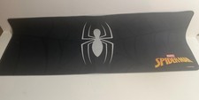 Marvel Spider-Man XL Gaming Mouse Pad Desk Mat Black White Logo 31” Large picture
