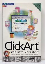 Vtg ClickArt Personal Publisher Website Workshop IBM PC Mint Computer Software  picture
