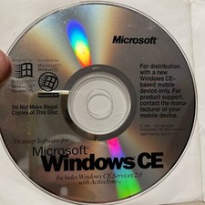 Microsoft Windows CE Handheld PC 2 Disk Set Rare X03-53115 000-60651 picture