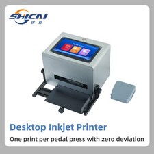 Desktop Inkjet Printer 12.7mm for Plastic Bottle Can QR Barcode picture