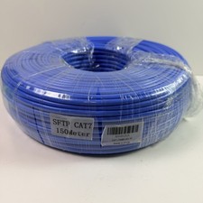 Meipek Cat 7 Outdoor Ethernet Cable 500Ft (DIY Bulk Cat7 Cable X 30 RJ45 ) picture