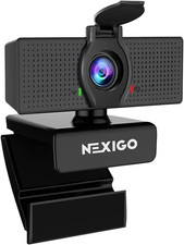 NexiGo N60 1080P Webcam with Microphone, Adjustable FOV, Zoom, Software Control picture