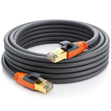 Cat 8 Ethernet Cable 25Ft, High Speed LAN Cables 40Gbps 2000Mhz Shielded, Heavy picture