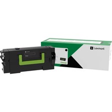 NEW GENUINE - LEXMARK 58D1H0E BLACK HIGH YIELD TONER CARTRIDGE - FACTORY SEALED picture