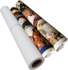 Polyester Canvas Roll 24in x 40ft Waterproof Matte Inkjet Canvas--white picture