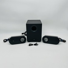 Logitech Z407 Bluetooth Computer Speakers Subwoofer 2.1 No Control Dial Read picture