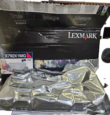 Genuine Lexmark, LEXX792X1MG, X792X1CG/KG/MG/YG Toner Cartridge picture