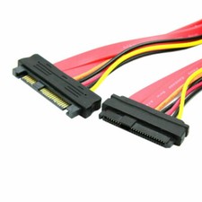 Cablecy Hard Disk Raid SFF-8482 SAS Cable Male to Female Extension SAS Cable picture