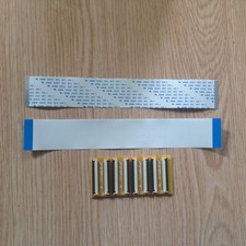 5 X FFC FPC 60-pin 0.5mm Pitch Ribbon Cable line ZIF HDD 20CM+connector extend  picture