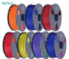 SUNLU 1.75mm Matte PLA Dual Color Filament for 3D Printer 1KG Spool picture