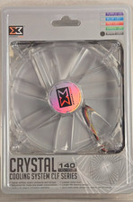 Xigmatek Crystal 140mm White LED Case Fan - CLF-F1454 - 1000 RPM 63.5 CFM (B1) picture