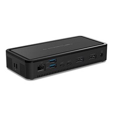 BELKIN THUNDERBOLT 3 DOCK PLUS THUNDERBOLT 3 CABLE - USB-C HUB - 8-IN-1 -  BLACK picture