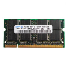 Original Samsung 1GB DDR PC2700S-25331 Sodimm 333MHz Memory RAM M470L2923DV0-CB3 picture