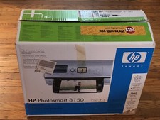 HP Photosmart 8150 Digital Photo Inkjet Printer W/Ink NOS New picture