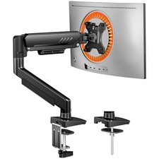 Fully Adjustable Single Monitor Arm Mount for 13-34 Inch Screens Desk Mount picture