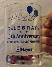 $$ Vintage Extremely Rare Hayes Smartmodem 10th Anniversary Collectible Mug $$ picture