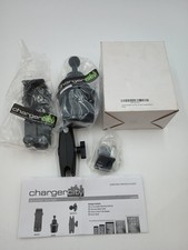 CHARGER CITY HDX-2 VEHICLE RECLINER BEVERAGE CUP HOLDER SMARTPHONE TABLET MOUNT picture