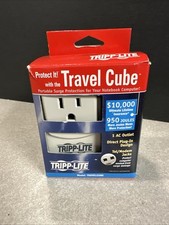 TRIPP-LITE 950 Joule Travel Cube Portable Surge Protection Notebook Computer🟦 picture