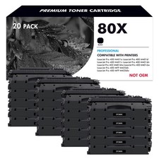 20-PK CF280X High Yield Toner Cartridge For HP LaserJet Pro 400 M425dn P2035 picture