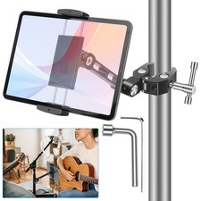 Mic Stand Tablet Holder Mount for 4.7-12.9