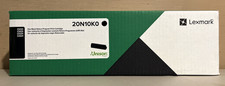 Genuine Lexmark 20N10K0 Black Toner Cartridge Standard VERY New Sealed Boxes picture