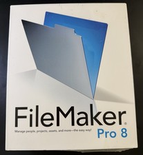 FILEMAKER PRO 8 SOFTWARE & User Guide/Resource Guide FOR Windows AND MAC Vb8 picture