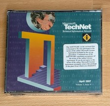 Vintage Microsoft TechNet CD Software Sealed New Old Stock NOS Collector PC picture
