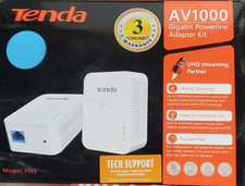 Tenda PH3 AV1000 Powerline Ethernet Adapter 1000Mbps with Gigabit Port/Sealed picture