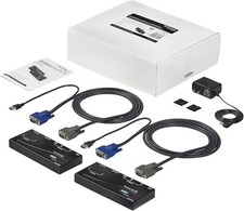 StarTech.com 500ft (150m) VGA KVM Extender - PS/2 & USB Host - KVM Console Ov... picture