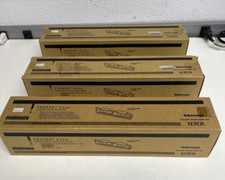 3x  Xerox Tektronix Phaser 6200 BLACK High Capacity Toner Cartridge 016200800 picture