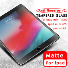 Frosted Matte Tempered Glass Screen Protector For Apple iPad mini 1 2 3 4 5 6 7 picture