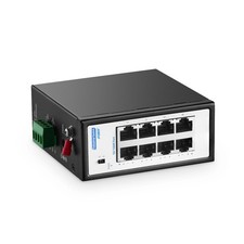 8 Port Mini Industrial Network Switch 10/100Mbps Fast Ethernet Din Rail IP30 picture