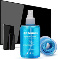 TV Screen Cleaner, Non-Drip Touchscreen Spray with Wiper for CD Disc Laptop Phon picture