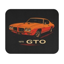 1970 Pontiac GTO Judge Mouse Pad Classic Muscle Car Vintage Retro Desk Mat picture