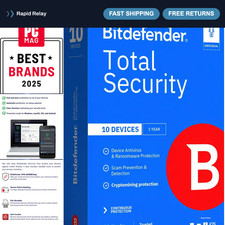 Complete Antivirus & Internet Security Suite - 10 Devices, 1 Year Subscription, picture