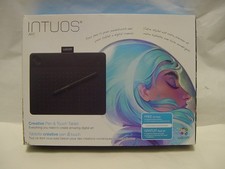 WACOM INTUOUS ART - GRAPHICS DRAWING TABLET CTH-490 WITH STYLUS & CORD picture