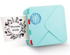 Mini Thermal Photo Printer Bluetooth Label Printing Machine Thermal Paper Green picture