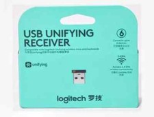 Logitech USB Unifying Wireless Receiver. Up to 6 devices.  BRAND NEW SEALED picture